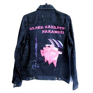 NWOT Black Sabbath Jean jacket